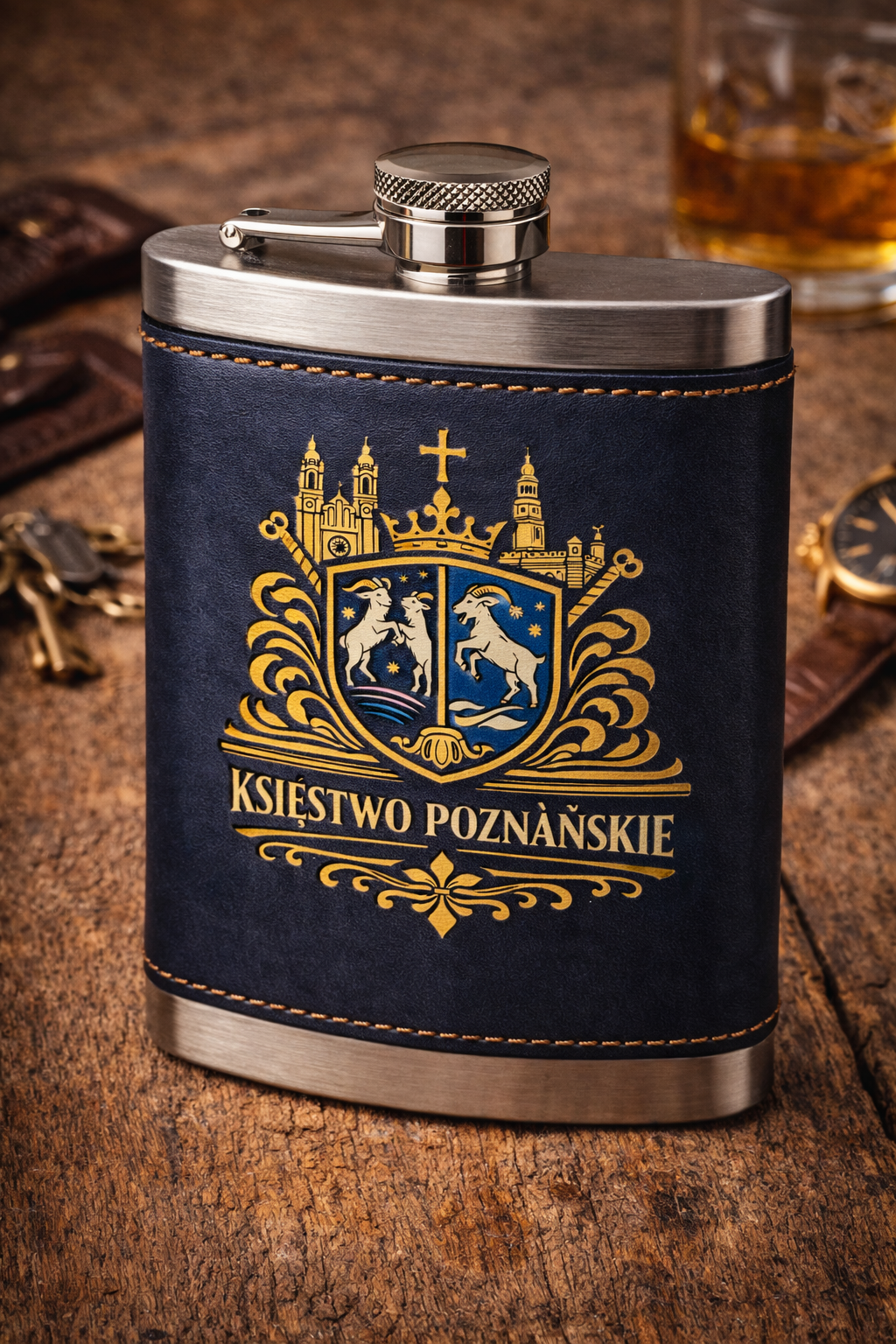 Piersiówka pod marką Księstwo Poznańskie